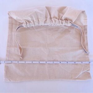 Tory Burch Dustcover Bag Newest Style Cream Drawstring 12" X 13"